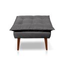 Ver imagem 3 de Kit 02 Poltrona Opala Decorativa + 01 Puff Opala Suede