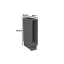 Ver imagem 3 de Gabinete de Cozinha Modulado Balcão Évora Ph 3061 Toalheiro S/ Tampo 18.5cm Verde - Herval