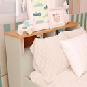 Ver imagem 3 de Quarto Infantil 5 Peças CB1497-Arje MDP BP Argila-Jequetiba Kappesberg
