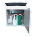 Ver imagem 5 de Tanque de lavar Roupa 22L Suspenso com Gabinete 46cm Montado Tanque: Preto