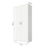 Armário Multiuso 2 Portas 100% MDF New - 3