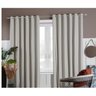 Cortina com Tecido Voil Linho e Forro Blackout 70% 180x260cm Aretha Iberia Branyl - 2