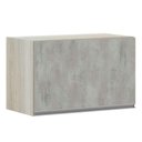Ver imagem 1 de Armário Basculante 60cm 1 Porta Lis Legno Crema C/Concreto