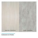 Ver imagem 2 de Armário Basculante 60cm 1 Porta Lis Legno Crema C/Concreto