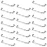 Barra Alça Apoio Inox 30 Cm Kit 20 Uni Acessibilidade Idoso Gestante Criança Suporte Anti Queda - 1