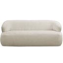 Ver imagem 2 de Sofá 2 Lugares Orgânico para Sala Living 150cm Barolo L06 Bouclê Off White - Lyam Decor