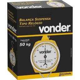 Balança Suspensa Tipo Relógio 50kg - Vonder - 2