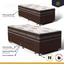 Ver imagem 4 de Cama Box com Colchão de Molas Anjos Classic Pocket + Auxiliar de Espuma Unique Solteiro 88cm