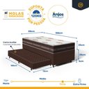 Ver imagem 6 de Cama Box com Colchão de Molas Anjos Classic Pocket + Auxiliar de Espuma Unique Solteiro 88cm
