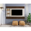 Ver imagem 1 de Painel Granada Ravena para Tv de Até 65 Polegadas Mavaular EBANO/OFF WHITE