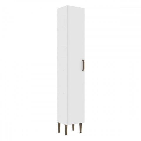 Paneleiro 1 Porta 4 Prateleiras Co6101 Branco - Decibal