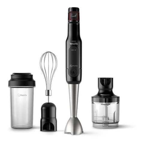 Mixer 3 em 1 Daily Collection RI2622 400W Preto, Prata com Mini Processador e Batedor 110V