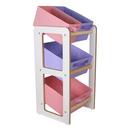 Ver imagem 1 de Organizador de Brinquedo Estante Infantil Rosa Lilas