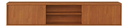 Ver imagem 5 de Rack para Tv'' 75 Suspenso Zeus 2 Portas C/ Aplique Canelado Naturalle 100%mdf