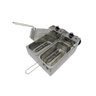 Fritadeira Elétrica 2 Cubas Plus Aço Inox 06L 220v 4000W - 2