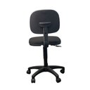 Ver imagem 4 de Cadeira Secretária Giratória S/braços para Escritório 100% Nacional Tecido