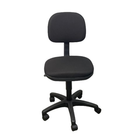 Cadeira Secretária Giratória S/braços para Escritório 100% Nacional Tecido