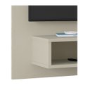Ver imagem 3 de Painel TV 32 Polegadas Fit Nicho e Prateleira MDF - beemóveis - Offwhite