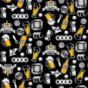 Ver imagem 2 de 10 Toalha Mesa TNT Festa Churrasco Boteco Cerveja 70x70