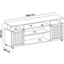 Ver imagem 2 de Rack de Sala para Tv 75 Artely Ipanema Cinamomo Off White