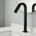 Ver imagem 2 de Torneira para Banheiro de Mesa Bica Alta Black Matte Addra