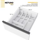 Ver imagem 5 de Balcão para Cozinha em Aço 120cm 2 Portas 3 Gavetas Netuno 