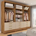 Ver imagem 3 de Guarda-roupa Casal Vila Velha 6 Portas 9 Gavetas Atualle Móveis