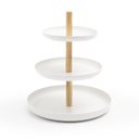 Ver imagem 1 de Porta-acessórios de Metal e Bambu 20cm - Oikos