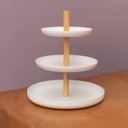 Ver imagem 4 de Porta-acessórios de Metal e Bambu 20cm - Oikos