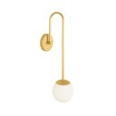 Ver imagem 1 de Arandela Luminária Royal Globo 10 Cm Moderno Dourado 012