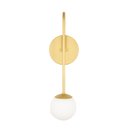 Ver imagem 3 de Arandela Luminária Royal Globo 10 Cm Moderno Dourado 012