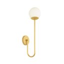 Ver imagem 2 de Arandela Luminária Royal Globo 10 Cm Moderno Dourado 012