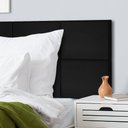 Ver imagem 5 de Cabeceira Painel para Cama Box Casal Queen Tecido Veludo - 1 Módulo 30x40cm Preto