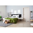 Ver imagem 3 de Cabeceira Painel para Cama Box Casal Queen Tecido Veludo - 1 Módulo 30x40cm Preto