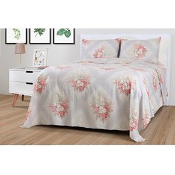 Jogo De Cama Duplo Microfibra Casal Lena Paco Milano Sultan - 1