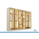 Ver imagem 2 de Guarda Roupa Casal 6 Portas Vid 6GAVS Madri Off White Europa