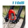 Trava de Disco Freio Cadeado Moto Sensor Alarme Sonoro 110db Sirene Anti Roubo Furto Motocicleta Bic - 4