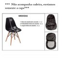 Ver imagem 6 de Capa para cadeira eames peluda Bege luxo