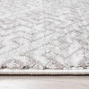 Ver imagem 3 de Tapete Turco Spirit D160A 0,80x2,50m Branco/Cinza Abdalla