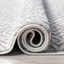 Ver imagem 2 de Tapete Turco Spirit D160A 0,80x2,50m Branco/Cinza Abdalla