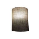 Ver imagem 1 de Arandela Meia Cana Retro Md-2003 Cúpula em Tecido 25-18x10cm Rustico Bege - Bivolt