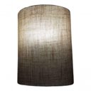 Ver imagem 4 de Arandela Meia Cana Retro Md-2003 Cúpula em Tecido 25-18x10cm Rustico Bege - Bivolt