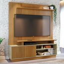 Ver imagem 2 de Estante Home Theater Ares Cumaru/opala para Tv até 65” - Madetec