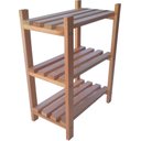 Ver imagem 1 de Estante Modular 3 Prateleiras Madeira Maciça 65x50x29 Cm Pintada Neonx:osmocolor Incolor Uv Glass