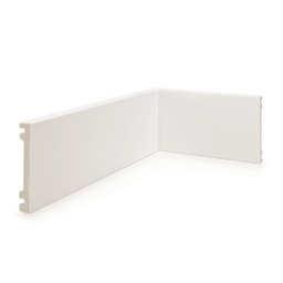Rodapé Alizar de Poliestireno 10cm x 15mm x 2,40m Liso NFR Rodapés - 3