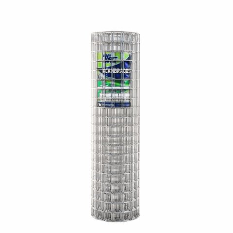 Tela Soldada Tag Malha 5,0x5,0cm Fio 2,00mm Rl 15x2,0m