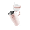 Ver imagem 3 de Copo Quencher Stanley com Canudo com Alça 591ml - Rose Quartz