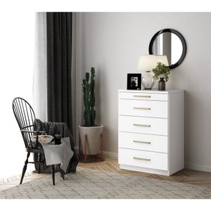 Cômoda 5 Gavetas  100% MDF Versatile