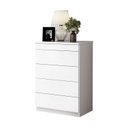 Ver imagem 2 de Cômoda 5 Gavetas 100% MDF Versatile