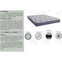 Ver imagem 7 de Cama Box Baú Casal: Colchão Anatômico Herval D45 / Ag65 Black Double Face + Base Black(138x188)